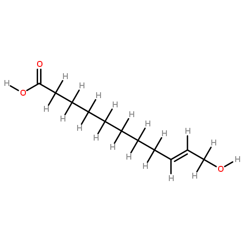 (E)-form-11-Hydroxy-9-undecenoic acid