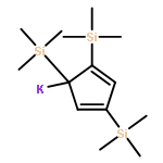 Potassium;[2,4-bis(trimethylsilyl)cyclopenta-2,4-dien-1-yl]-trimethylsilane