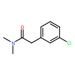 Benzeneacetamide, 3-chloro-N,N-dimethyl-