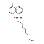 1-Naphthalenesulfonamide,N-(6-aminohexyl)-5-iodo-