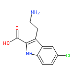 3-(2-Amino-ethyl)-5-chloro-1H-indole-2-carboxylic acid