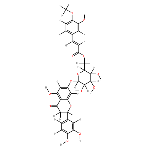 eriodictyol 7-O-[6''-(3'''-hydroxy-4'''-methoxycinnamoyl)]-beta-D-glucopyranoside