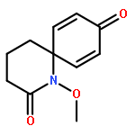 1-methoxy-1-azaspiro[5.5]undeca-7,10-diene-2,9-dione