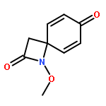 1-methoxy-1-azaspiro[3.5]nona-5,8-diene-2,7-dione