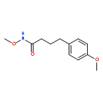 Benzenebutanamide, N,4-dimethoxy-