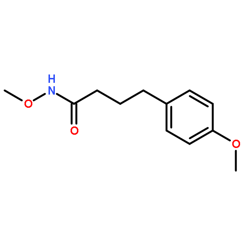 Benzenebutanamide, N,4-dimethoxy-