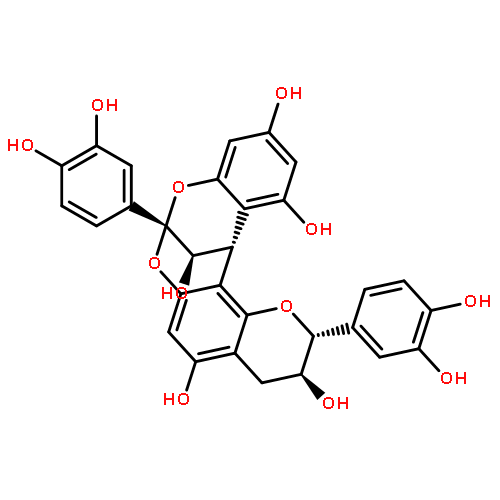 (-)-epicatechin-(4β-8,2β-7)-(+)-catechin