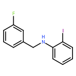 N-(3-fluorobenzyl)-2-iodoaniline