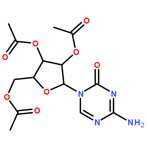 1,3,5-Triazin-2(1H)-one,4-amino-1-(2,3,5-tri-O-acetyl-b-D-ribofuranosyl)-