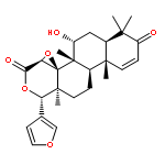 Oxireno[c]phenanthro[1,2-d]pyran-3,8(3aH,4bH)-dione,1-(3-furanyl)-1,5,6,6a,7,10a,10b,11,12,12a-decahydro-5-hydroxy-4b,7,7,10a,12a-pentamethyl-,(1S,3aS,4aR,4bS,5R,6aR,10aR,10bR,12aS)-