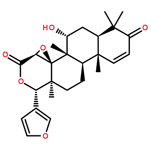 Oxireno[c]phenanthro[1,2-d]pyran-3,8(3aH,4bH)-dione,1-(3-furanyl)-1,5,6,6a,7,10a,10b,11,12,12a-decahydro-5-hydroxy-4b,7,7,10a,12a-pentamethyl-,(1S,3aS,4aR,4bS,5R,6aR,10aR,10bR,12aS)-