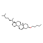 Cholest-5-ene, 3-(pentyloxy)-, (3b)-