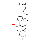 Cholan-24-oic acid, 3,7,12-trihydroxy-, (3b,5b,7b,12a)-