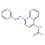 Acetamide, N-[4-(phenylazo)-1-naphthalenyl]-