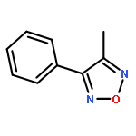 3-methyl-4-phenyl-1,2,5-oxadiazole