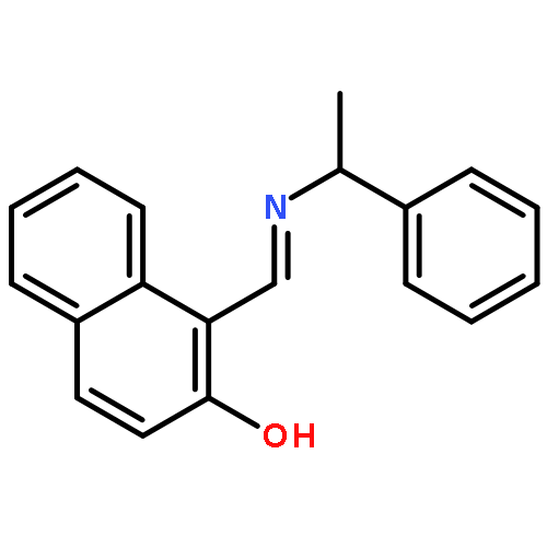 2-Naphthalenol, 1-[[[(1S)-1-phenylethyl]imino]methyl]-