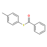 Benzenecarbothioicacid, S-(4-methylphenyl) ester