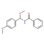 Benzamide, N-[methoxy(4-methoxyphenyl)methyl]-