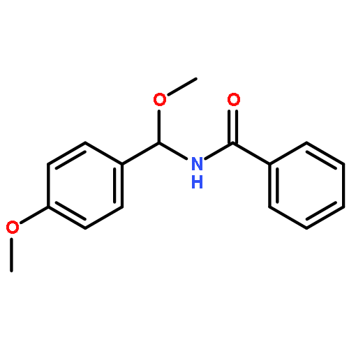 Benzamide, N-[methoxy(4-methoxyphenyl)methyl]-