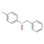 Benzene, 1-methyl-4((phenylmethyl)sulfinyl))-