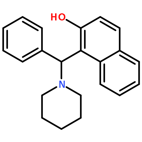 1-[phenyl(piperidin-1-yl)methyl]naphthalen-2-ol