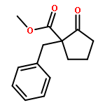 Cyclopentanecarboxylicacid, 2-oxo-1-(phenylmethyl)-, methyl ester