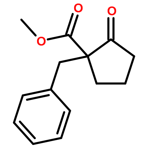 Cyclopentanecarboxylicacid, 2-oxo-1-(phenylmethyl)-, methyl ester