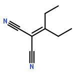 Propanedinitrile, (1-ethylpropylidene)-