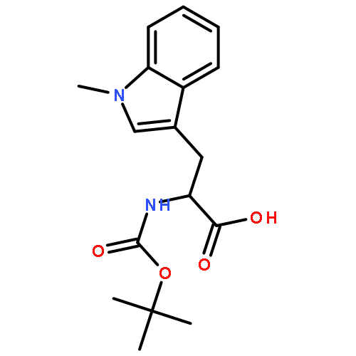 D-Tryptophan, N-[(1,1-dimethylethoxy)carbonyl]-1-methyl-