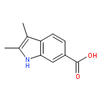 1H-Indole-6-carboxylicacid, 2,3-dimethyl-