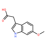 2-(6-Methoxy-1H-indol-3-yl)acetic acid