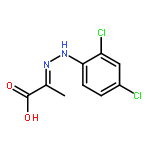 2-(2-(2,4-Dichlorophenyl)hydrazono)propanoic acid