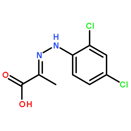 2-(2-(2,4-Dichlorophenyl)hydrazono)propanoic acid