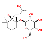 b-D-Glucopyranoside,(1R,2R)-2-hydroxy-2-[(1E,3R)-3-hydroxy-1-buten-1-yl]-1,3,3-trimethylcyclohexyl