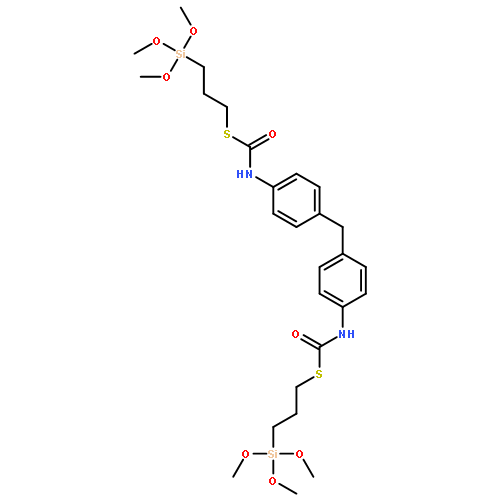 Carbamothioic acid, (methylenedi-4,1-phenylene)bis-, S,S-bis[3-(trimethoxysilyl)propyl] ester