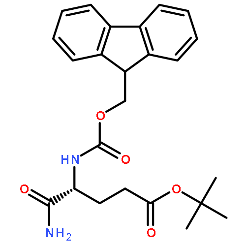 Pentanoic acid, 5-amino-4-[[(9H-fluoren-9-ylmethoxy)carbonyl]amino]-5-oxo-, 1,1-dimethylethyl ester, (R)-