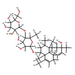 (1S,3R,4S,4aR,8aR)-1,2,3,4,4a,5,6,8a-octahydro-4-[(3S)-3-hydroxy-3-methylpent-4-en-1-yl]-3,4,8,8a-tetramethylnaphthalen-1-yl 6-deoxy-4-O-beta-D-glucopyranosyl-alpha-L-mannopyranoside