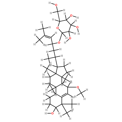 3beta-hydroxy-7beta-methoxycucurbita-5,24-dien-23-yl beta-glucopyranoside