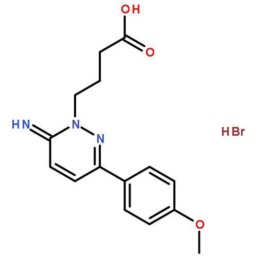 SR 95531 HYDROBROMIDE;6-IMINO-3-(4-METHOXYPHENYL)-1(6H)-PYRIDAZINEBUTANOICACIDHYDROBROMIDE