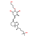 1,3-Cyclohexanediol,2-(3-hydroxypropoxy)-4-methylene-5-[(2E)-2-[(1R,3aS,7aR)-octahydro-1-[(1R)-5-hydroxy-1,5-dimethylhexyl]-7a-methyl-4H-inden-4-ylidene]ethylidene]-,(1R,2R,3R,5Z)-