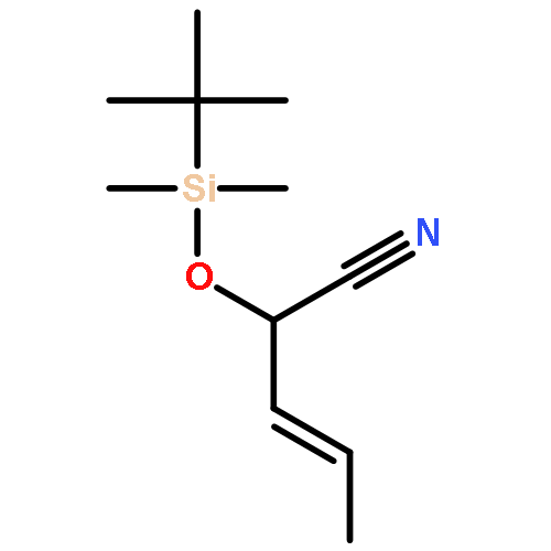 3-Pentenenitrile, 2-[[(1,1-dimethylethyl)dimethylsilyl]oxy]-, (E)-