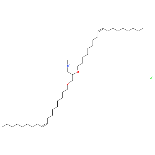 1-Propanaminium,N,N,N-trimethyl-2,3-bis[(9Z)-9-octadecen-1-yloxy]-, chloride (1:1)