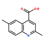 2,6-Dimethylquinoline-4-carboxylic acid