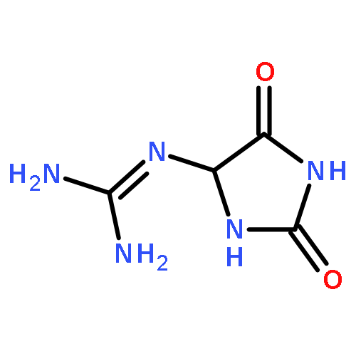 2-(2,5-dioxoimidazolidin-4-yl)guanidine