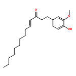 1-(4-hydroxy-3-methoxyphenyl)tetradec-4-en-3-one