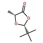 1,3-Dioxolan-4-one, 2-(1,1-dimethylethyl)-5-methyl-, (2R,5R)-