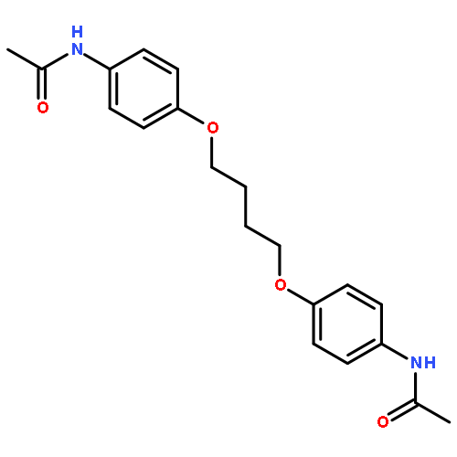 N-[4-[4-(4-acetamidophenoxy)butoxy]phenyl]acetamide