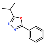 2-isopropyl-5-phenyl-1,3,4-oxadiazole