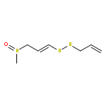 3-methylsulfinyl-1-(prop-2-enyldisulfanyl)prop-1-ene