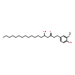 3-Octadecanone, 5-hydroxy-1-(4-hydroxy-3-methoxyphenyl)-, (S)-